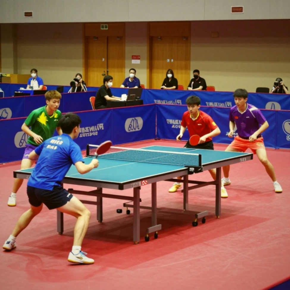 Nathan Bloom 10 tuổi, Leon Thomson và tầng địa chất cơ sở của bóng bàn Anh Nathan Bloom 10 tuổi, Leon Thomson và tầng địa chất cơ sở của bóng bàn Anh